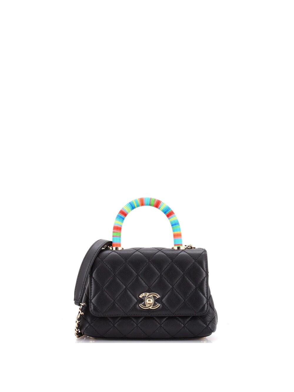 Chanel Coco Top Handle Bag Quilted #290772C49B